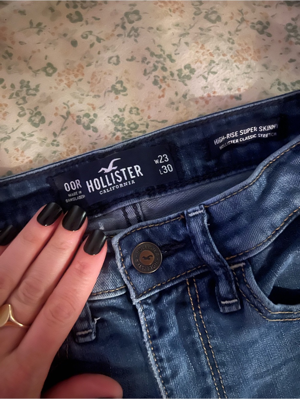 Hollister High-Rise Super Skinny Jeans XXS